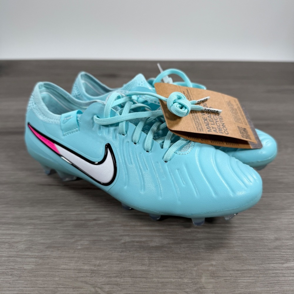 Nike Tiempo Legend 10 Elite FG DV4328-401 Prism Pack Mens Size 4.5 READ